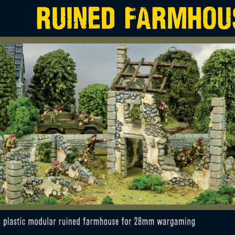 Bolt Action: Ruined Farmhouse - The Tabletop Strategist