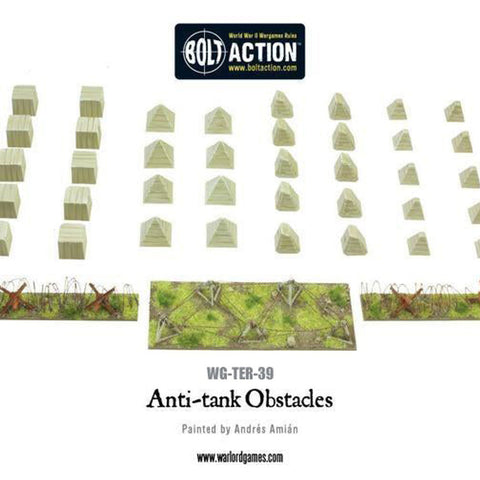 Bolt Action: Anti-Tank Obstacles (Plastic) - The Tabletop Strategist
