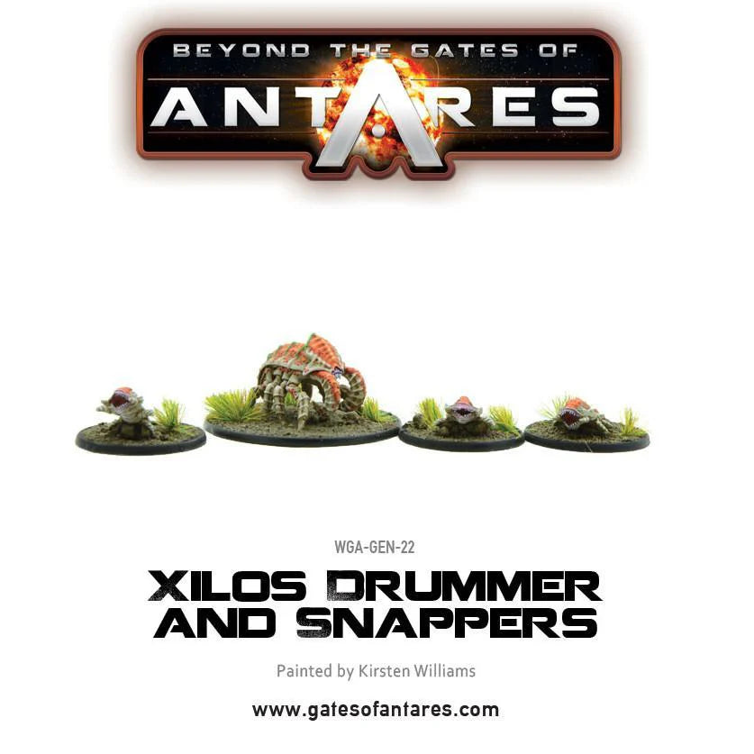 Beyond the Gates of Antares: Xilos Drummer and Snappers