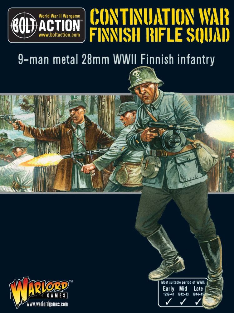 Bolt Action: Continuation War Finnish Rifle Squad - The Tabletop Strategist