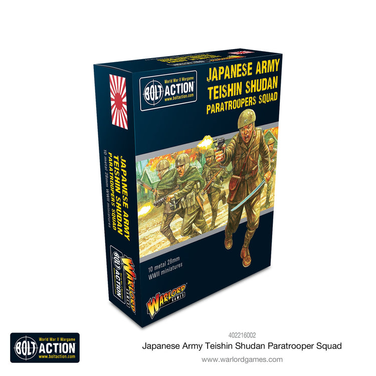 Bolt Action: Japanese Teishin Shudan Paratrooper Squad - The Tabletop Strategist