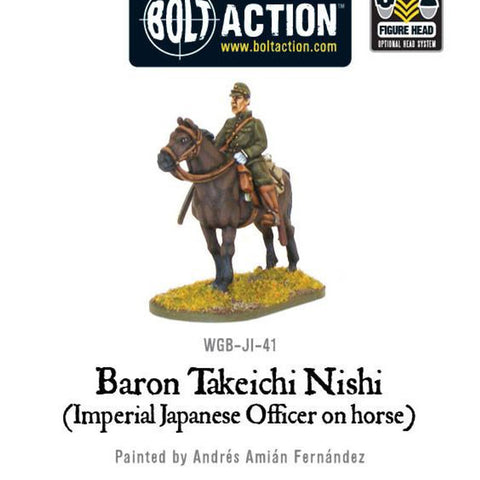 Bolt Action: Baron Nishi (Imperial Japanese Officer on Horse)