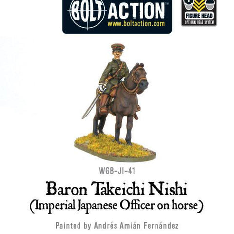 Bolt Action: Baron Nishi (Imperial Japanese Officer on Horse)