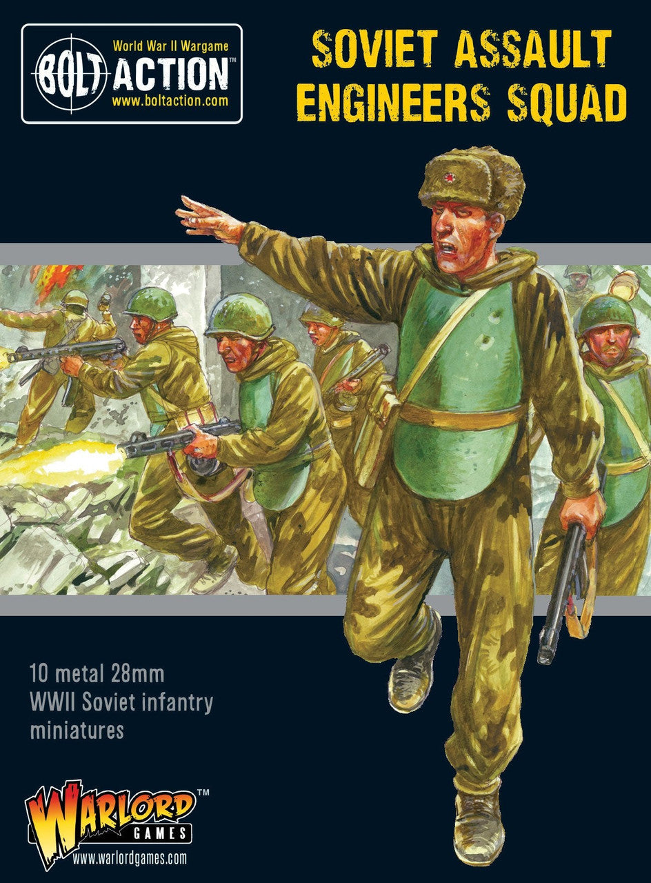 Bolt Action: Soviet Assault Engineers Squad - The Tabletop Strategist