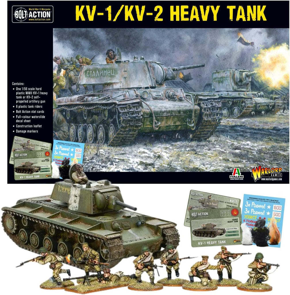 Bolt Action: KV1/2 Heavy Tank Plastic Box Set - The Tabletop Strategist