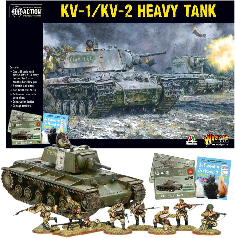 Bolt Action: KV1/2 Heavy Tank Plastic Box Set - The Tabletop Strategist