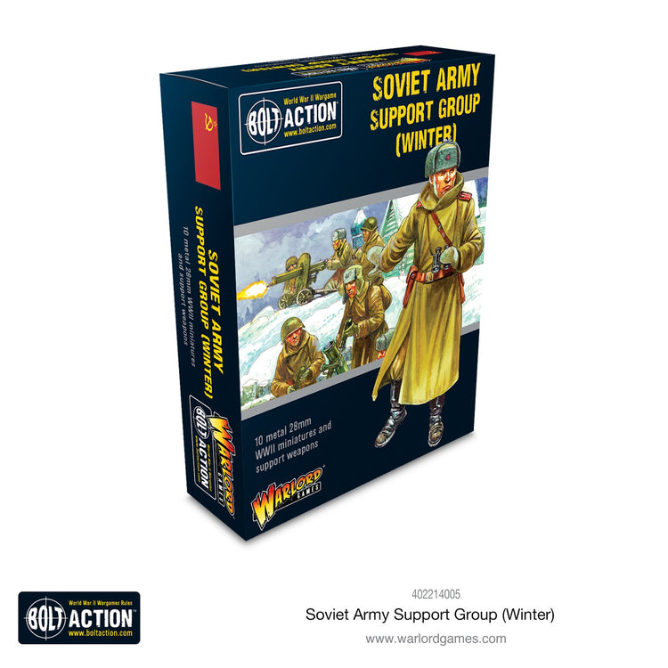 Bolt Action: Soviet Army (Winter) Support Group - The Tabletop Strategist