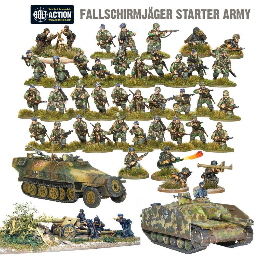 Bolt Action: Fallschirmjager Starter Army - The Tabletop Strategist