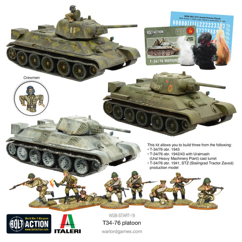 Bolt Action: Soviet Tank Platoon (WGB-START-14)