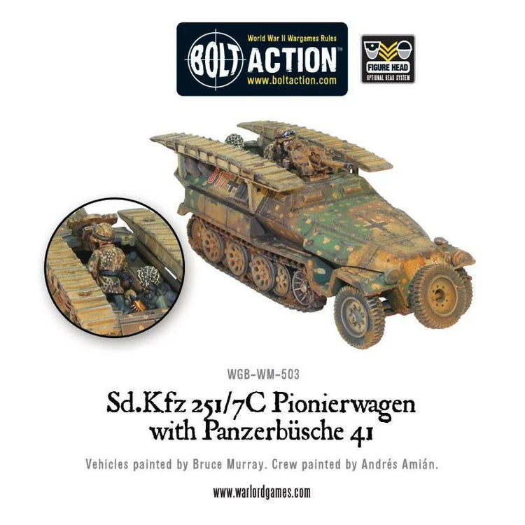 Bolt Action - SD.KFZ 251/7C Pionierwagen