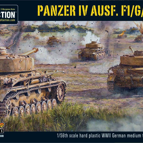 Bolt Action - Panzer IV Ausf. F1/G/H medium tank (plastic)