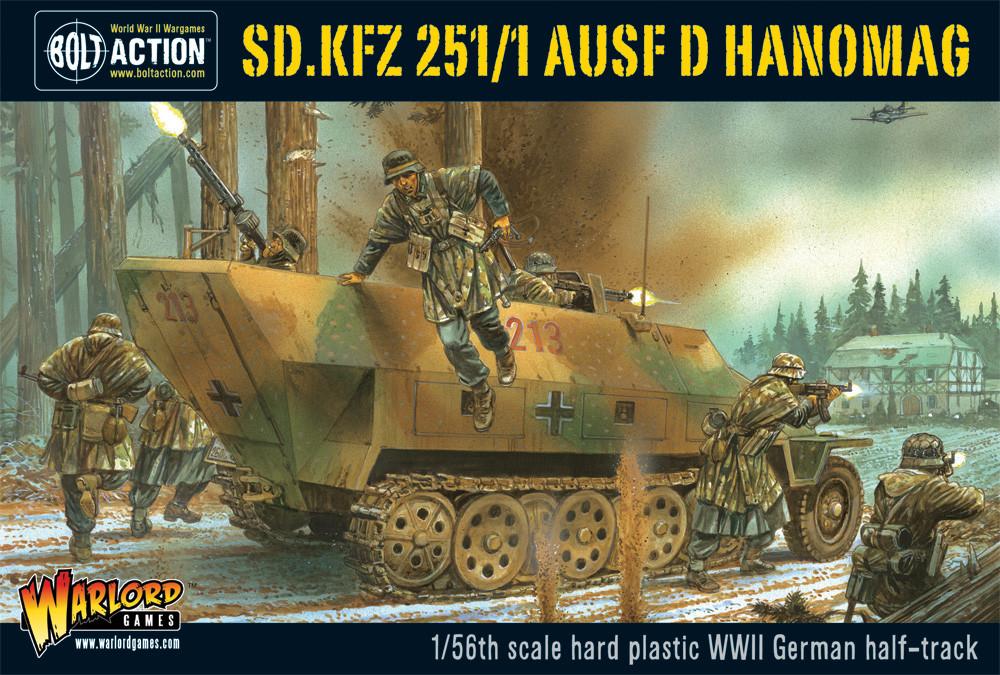 Bolt Action - SD.KFZ 251/1 Ausf D Hanomag