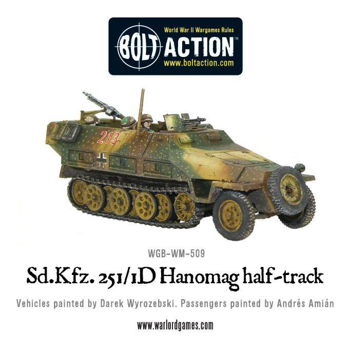 Bolt Action - SD.KFZ 251/1 Ausf D Hanomag
