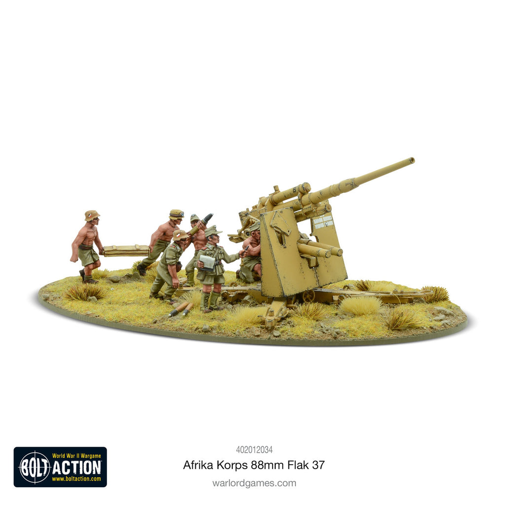 Bolt Action: Afrika Korps 8.8cm Flak 37 - The Tabletop Strategist