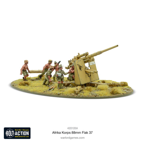 Bolt Action: Afrika Korps 8.8cm Flak 37 - The Tabletop Strategist