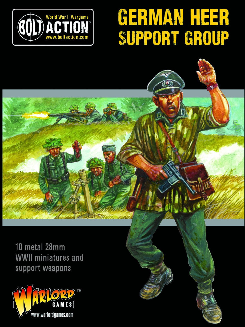 Bolt Action: German Heer Support Group - The Tabletop Strategist