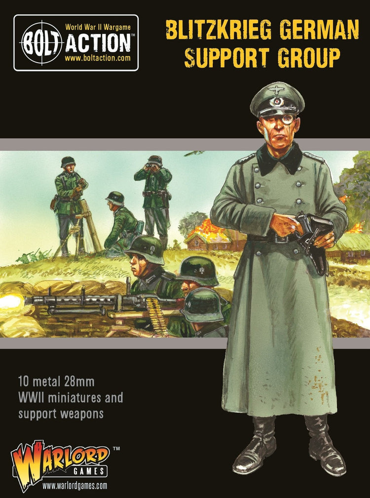 Bolt Action: Blitzkrieg German Support Group - The Tabletop Strategist