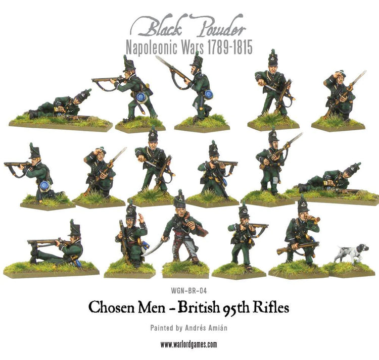 Black Powder: Chosen Men - British 95th Rifles - The Tabletop Strategist