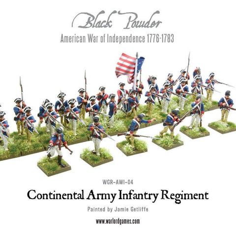 Black Powder: Continental Army Infantry Regiment - The Tabletop Strategist