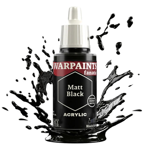 The Army Painter: Warpaints Fanatic: Matt Black 18ml