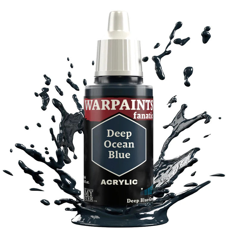 The Army Painter: Warpaints Fanatic: Deep Ocean Blue 18ml