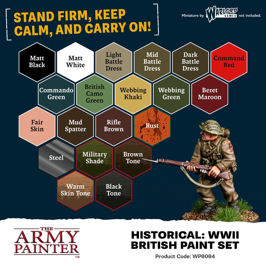 Warpaints Fanatic: World War II British Paint Set