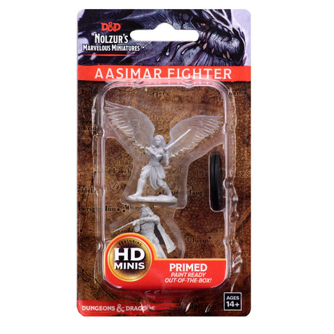 D&D Nolzur's Marvelous Miniatures - Aasimar Fighter (F)