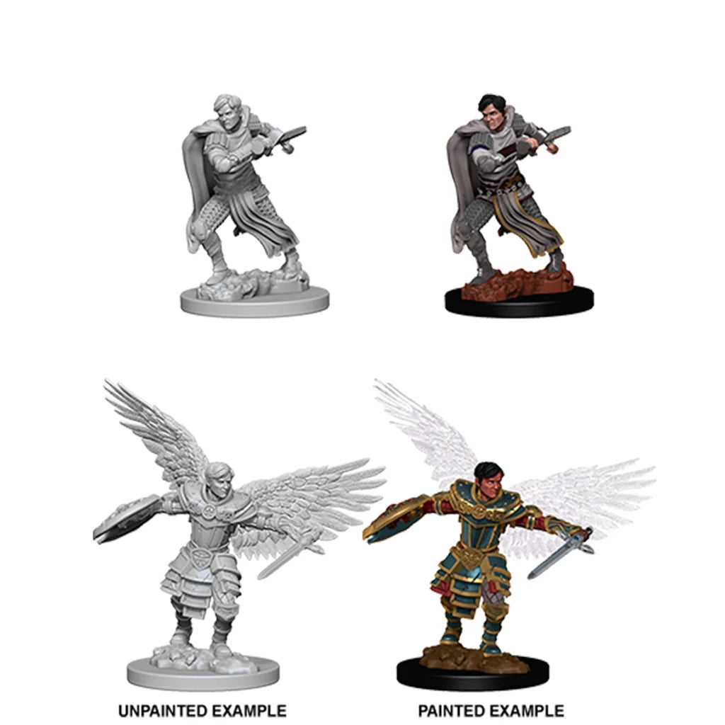 D&D Nolzur's Marvelous Miniatures - Aasimar Fighter (M)