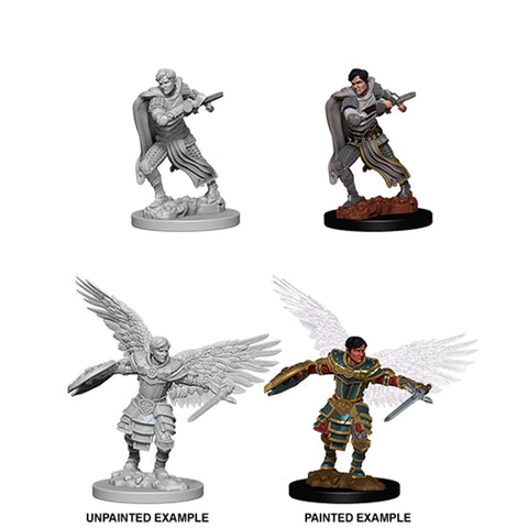 D&D Nolzur's Marvelous Miniatures - Aasimar Fighter (M)