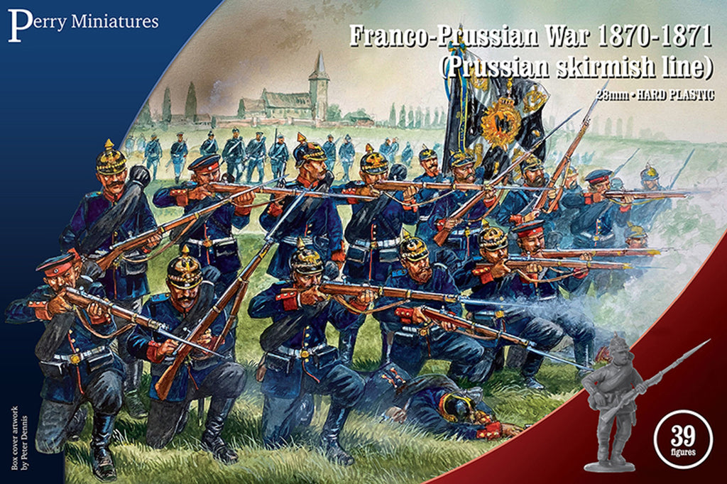 Franco-Prussian War Prussian Skirmish Line 1870–1871 - The Tabletop Strategist