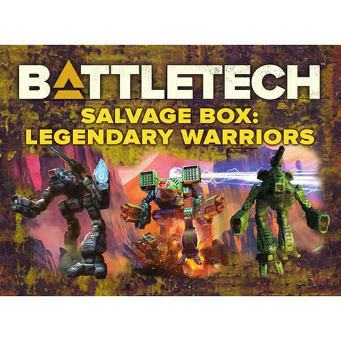 BattleTech: Salvage Blind Box Display- Legendary Warriors