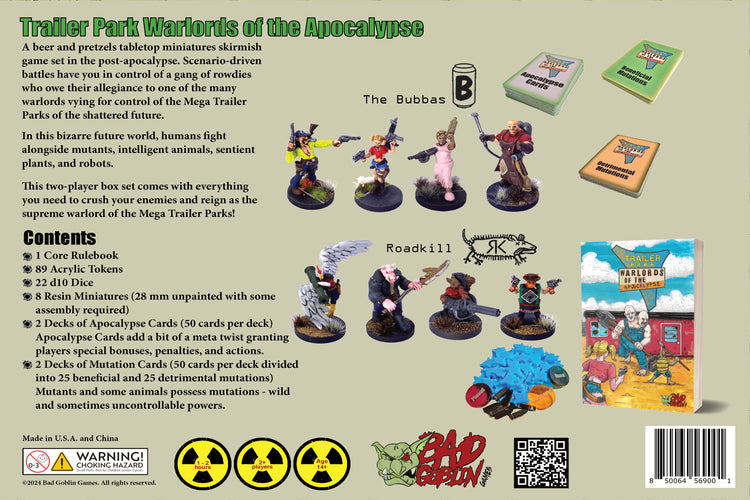 Trailer Park Warlords of the Apocalypse – Two Player Set