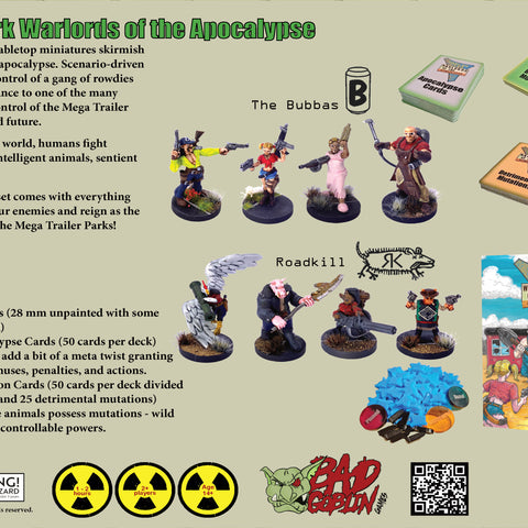 Trailer Park Warlords of the Apocalypse – Two Player Set