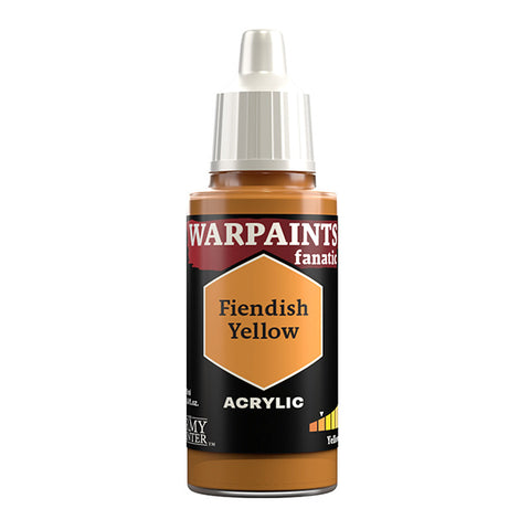 Army Painter: Warpaints Fanatic: Fiendish Yellow (18ml)