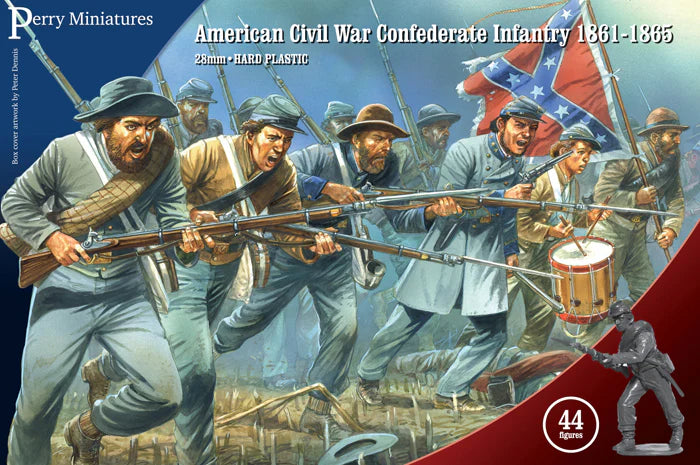 American Civil War Confederate Infantry 1861-1865 - The Tabletop Strategist