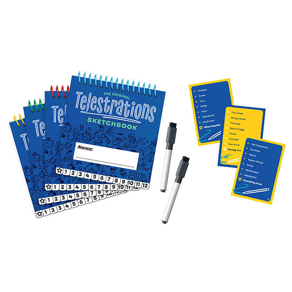Telestrations: Party Pack (12 Players), 2025 Edition