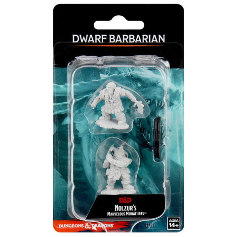 D&D Nolzur's Marvelous Miniatures - Dwarf Barbarian