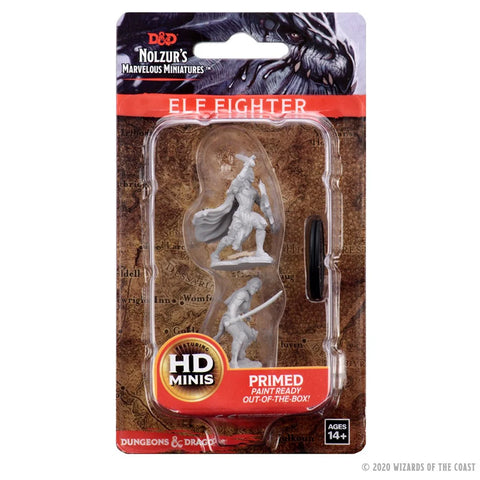 D&D Nolzur's Marvelous Miniatures - Elf Fighter (F)