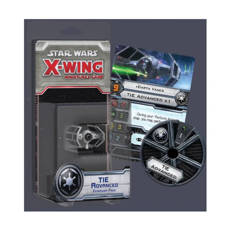 Star Wars: X-Wing Miniatures Game – TIE Advanced Expansion Pack (Wave 1)