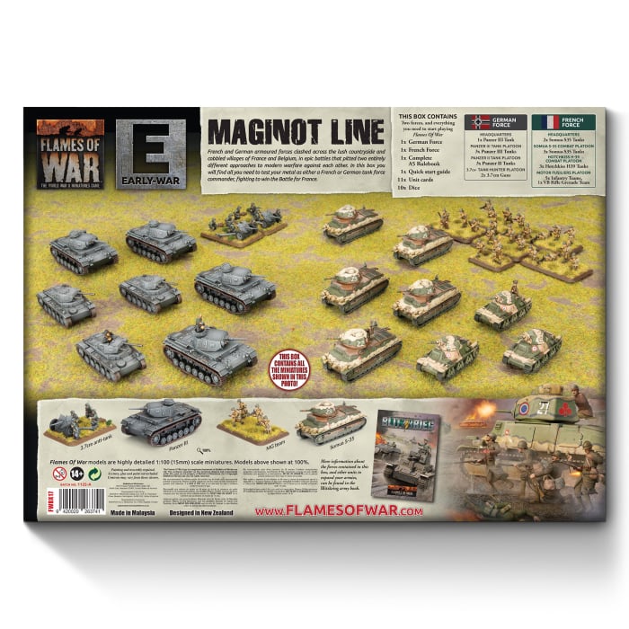 Maginot Line - German vs French Starter Set