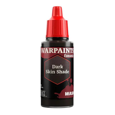 Army Painter: Warpaints Fanatic: Washes: Dark Skin Shade (18ml)