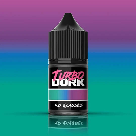 Turbo Dork: Turboshifts Acrylic Paint: 4d Glasses (22ml Bottle)