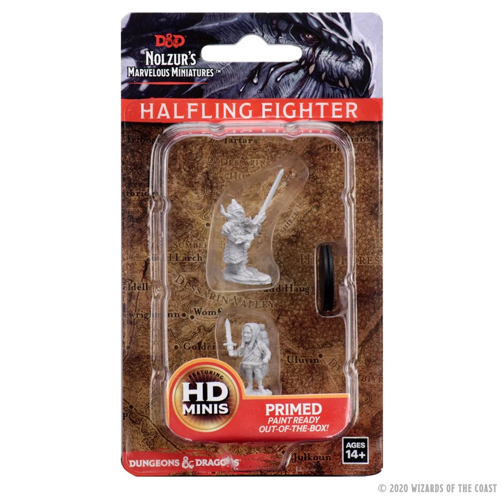D&D Nolzur's Marvelous Miniatures - Halfling Fighter (M)