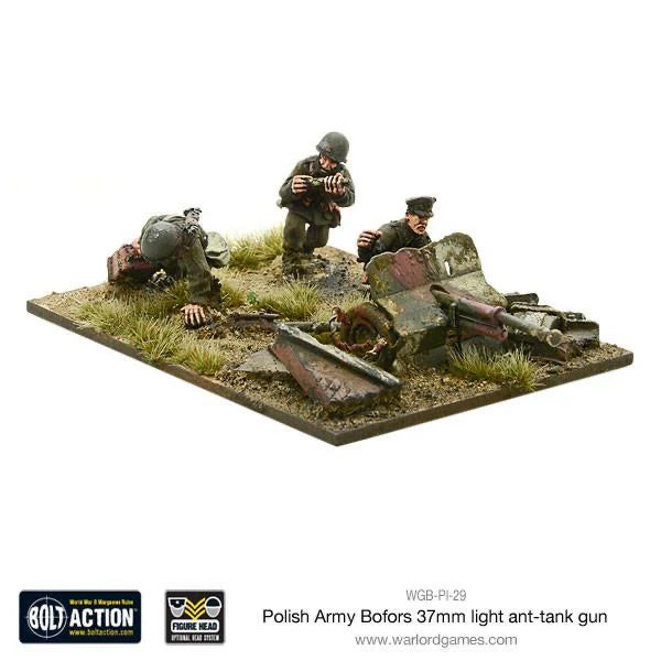 Bolt Action: Polish Army Bofors 37mm anti-tank gun