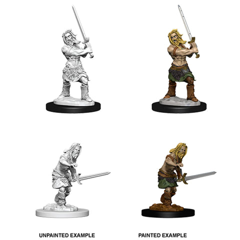 Pathfinder Deep Cuts - Male Human Barbarian