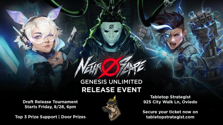 Neuroscape Unlimited Launch Event - 8/28 (NO SHIPPING)