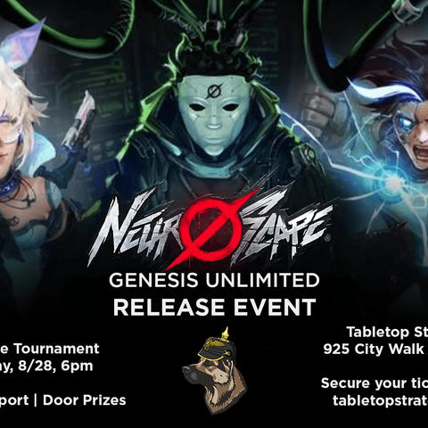 Neuroscape Unlimited Launch Event - 8/28 (NO SHIPPING)