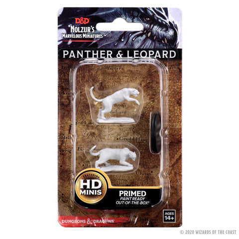 D&D Nolzur's Marvelous Miniatures - Panther & Leopard