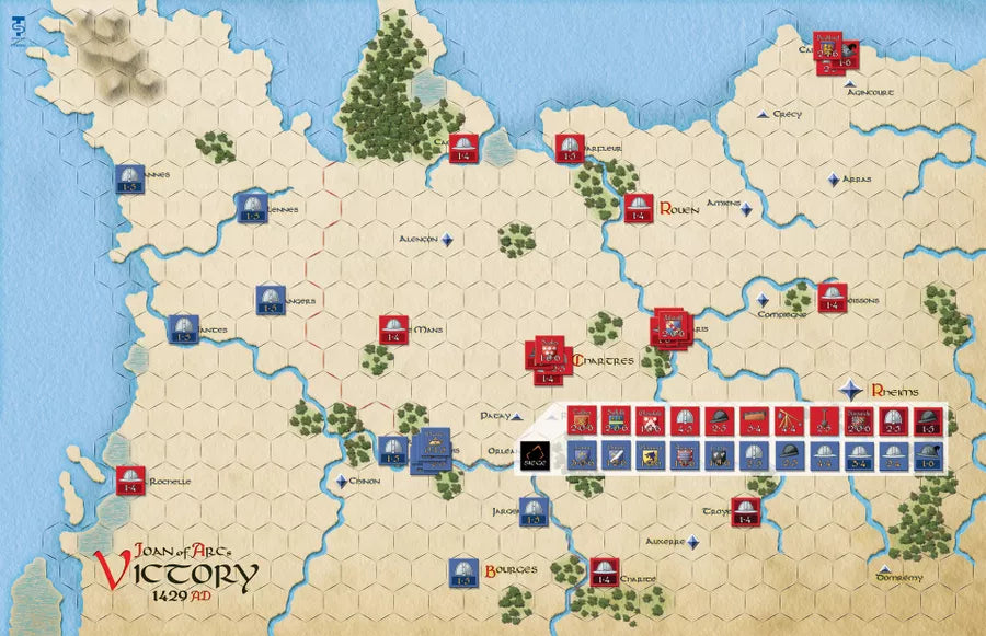Joan of Arc's Victory 1429 AD - The Tabletop Strategist