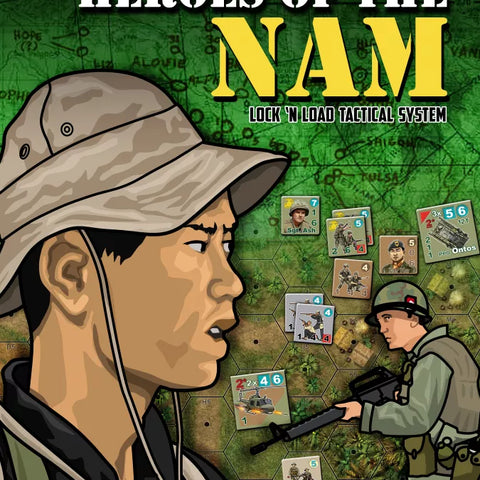 Lock 'n Load Tactical: Heroes of the Nam (2015) (Used, VG)
